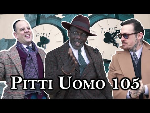 Pitti Uomo 2024 - Street Style di Pitti 105 con @gentlemansgazette e @DamienBroderick