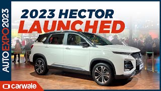 MG Hector Facelift 2023 launched in India - Which variant to buy? | CarWale