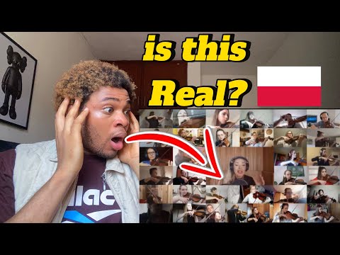 First time reaction to -  Orkiestra  online #wdomuzagrane - Co mi Panie dasz (arr. Adam Sztaba)