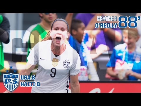 WNT vs. Haiti: Heather O'Reilly Goal - Sept. 20, 2015