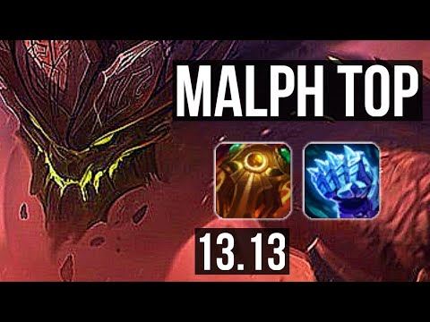 MALPHITE vs K'SANTE (TOP) | 2.2M mastery, 7/1/3 | KR Grandmaster | 13.13