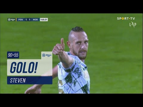 Goal | Golo Steven: Penafiel 1-(1) Moreirense (Taça da Liga 22/23 - Jornada 1)