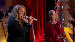 ᴴᴰ Mariah Carey &amp; Patricia Carey - O Come All Ye Faithful (Live at ABC Christmas Special)