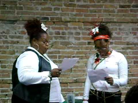 ALL OUR GIRLS Holiday Gathering 2010 - Marla & Ayana