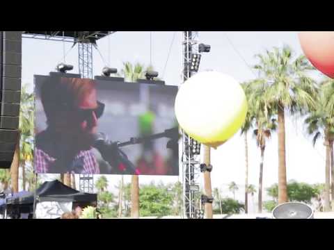 Andrew McMahon Coachella Performance ⎮ Exploding Balloon