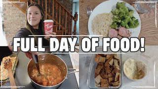 FULL DAY OF FOOD FOR A BIG FAMILY! | healthy meal ideas & tips