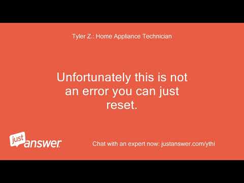 Error code E005 communication error, and nothing works on my