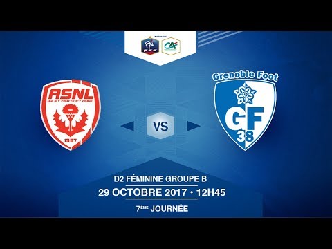 D2 Féminine groupe B, 7e journée: AS Nancy Lorraine - Grenoble Foot 38, 29 octobre 2017 I FFF 2017