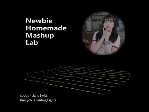 [mashup] xooos - Light Switch X Rainych - Blinding Lights #hologram