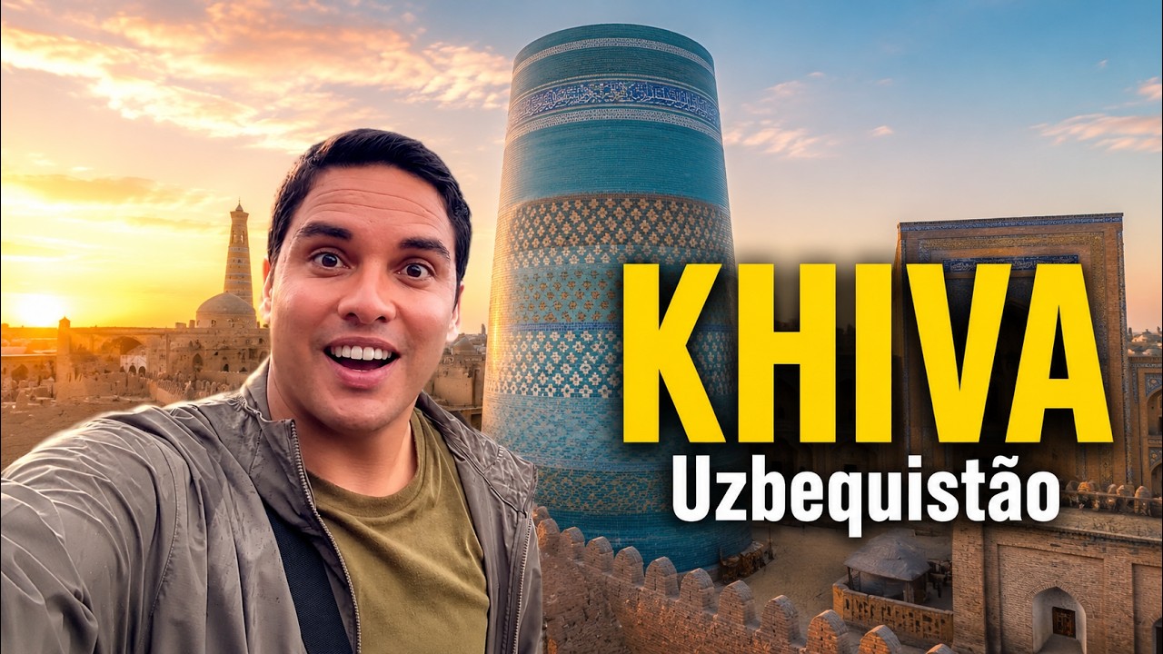 Khiva em vídeo, cidade medieval intacta no Uzbequistão