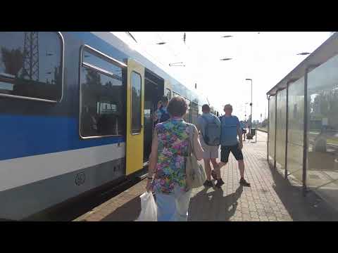 train ride from Ferencváros to Kőbánya-Kispest train station - Budapest, Hungary [4K HDR]