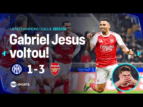 Gols e lances de Internazionale x Arsenal