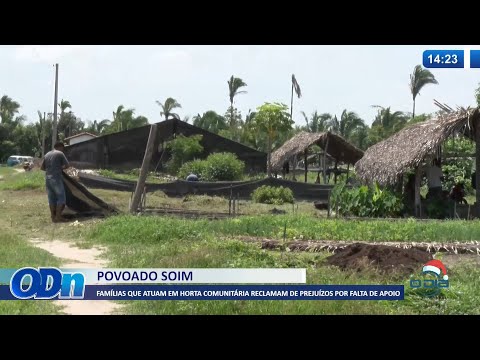 Famílias do Povoado Soim reivindicam auxílios para manutenção de trabalho em hortas 08 12 202