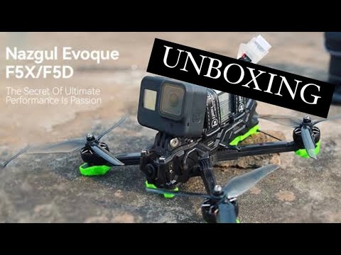 O Melhor Drone FPV de 5 Polegadas da AliExpress? Veja o Unboxing Incrível do Nazgul Evoque V2! 🤯