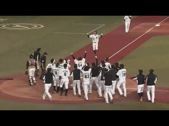 【9回裏】打った瞬間の衝撃弾!! マリーンズ・岡のサヨナラホームラン!! 2021/4/21 M-F