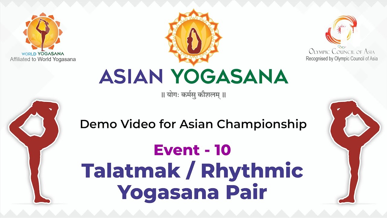 10 Talatmak Yogasana Pair New