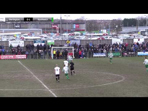 Darlington 0-1 Northwich Victoria - Evo-Stik First Division North - 2014/15