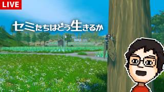 日本の夏を舞台にしたセミになるゲーム｜セミたちはどう生きるか
