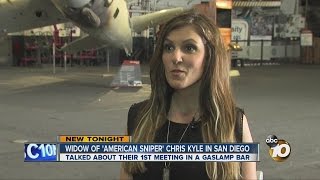 Widow of 'American Sniper' Chris Kyle in San Diego