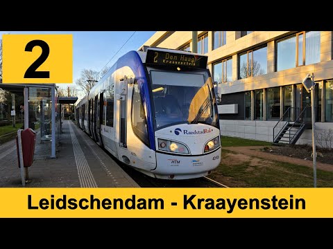 HTM lijn 2: Leidschendam HMC Antoniushove - Den Haag Kraayenstein | HTM 4010 | 2025
