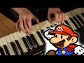 How to play "Mario" theme on piano/ Саундтрек "Марио ...