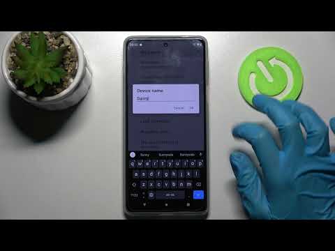 How to Change Device Name on MOTOROLA Edge 20 Pro - Rename Device
