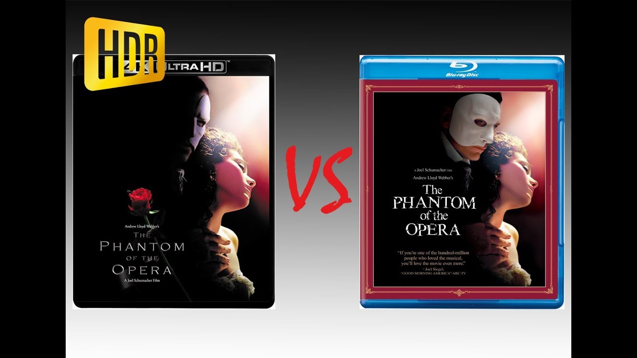 ▶ Comparison of The Phantom of the Opera 4K HDR10 vs Regural Blu-Ray Edition