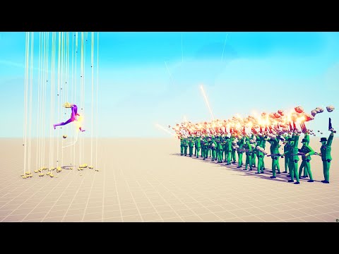 50x RANGED UNIT vs SUPER BOXER Part 2 | TABS - Totally Accurate Battle Simulator