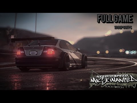 Need for Speed : Most Wanted - Black Edition | FULL GAME  [FULL HD 60FPS]