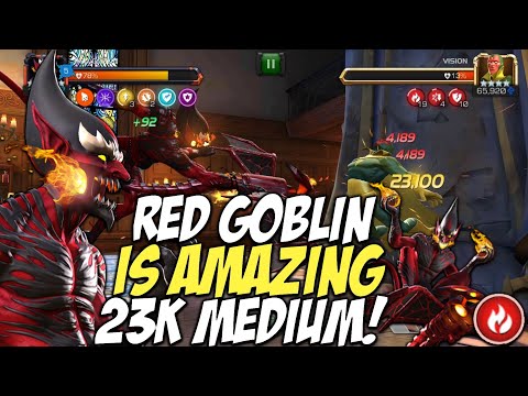 Red Goblin Is Super Cool! | Big Damage & Utility! | MCOC