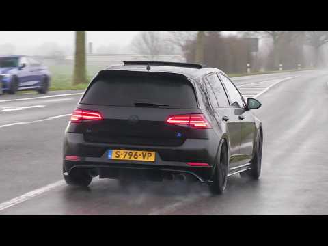 431HP DECAT Volkswagen GOLF 7.R - CRAZY LAUNCHES, Accelerations, DSG Sound!