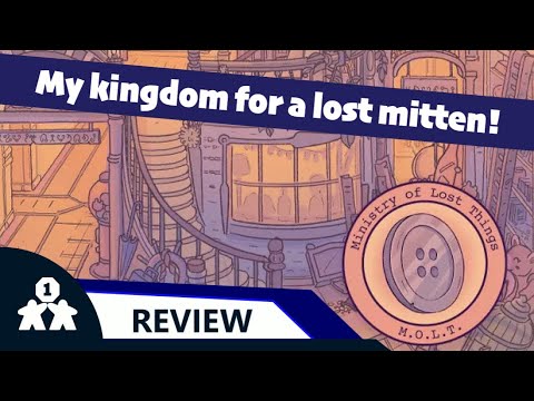 My kingdom for a lost mitten! | Ministry of Lost Things review | One Stop Co-Op Shop