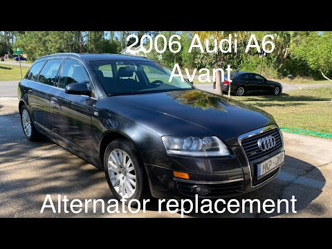 Audi A6 (C6) 3.2 Alternator Replacement