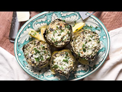 Sicilian-Style Stuffed Artichokes Recipe