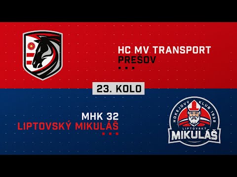 23.kolo HC MV Transport Prešov - MHK 32 Liptovský Mikuláš HIGHLIGHTS