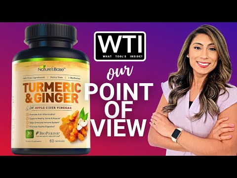 NATURE'S BASE Turmeric Supplements - WTI product video review