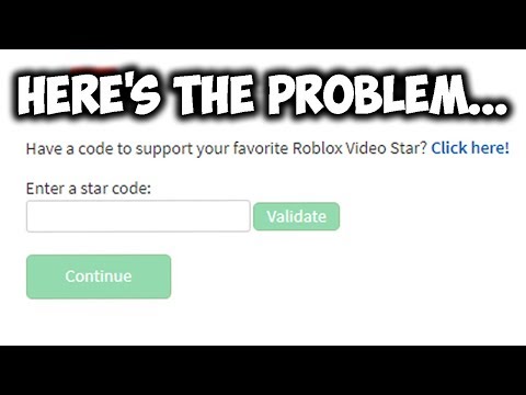 The Easiest Free Robux Promo Codes No Inspect - the problem with roblox s star creator code system