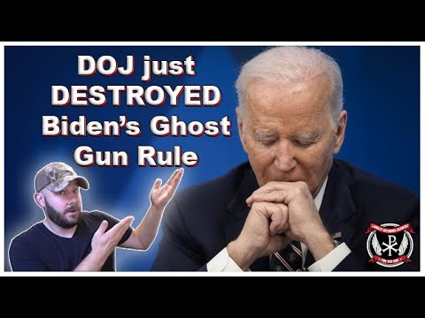 Biden’s Justice Department lawyer completely DESTROYS their own “Ghost Gun Rule”… IN COURT! Thumbnail