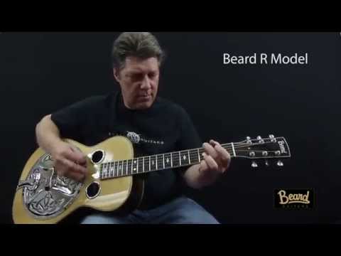 Beard Guitars R Model Round Neck Resonator Demo