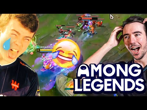 GAME À 10 IMPOSTEURS (Personne n'est au courant) - AMONG LEGENDS
