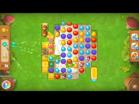 Gardenscapes Level 489