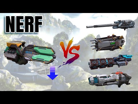 [WR] HWANGJE (NERF) VS Reaper / Decay / Nucleon / Redeemer / Flux - War Robots Test Server
