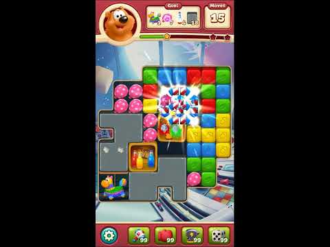 Toon Blast Level 6319 - NO BOOSTERS 🐻🐺🐱 | SKILLGAMING ✔️