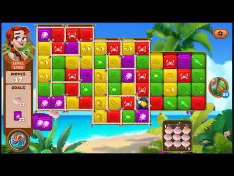 Lost Island Blast Adventure Level 1750 - NO BOOSTERS 🏝️ | SKILLGAMING ✔️