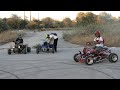 Yamaha Banshee 350 Having Fun Ripping Tires