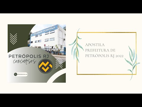 Apostila PREFEITURA DE PETRÓPOLIS RJ 2022 Professor de Matemática