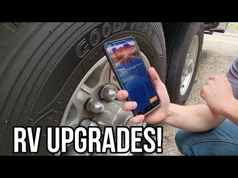 Adding some awesome tech to the RV! Lippert TireLinc and Floe