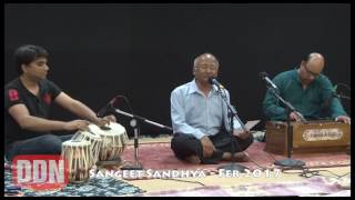 Harihar Jha singing Husn Wale tera jawab nahi at Feb 2017