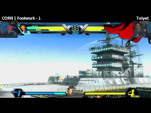 CORN Footwurk Vs Toiyet (Umvc3 Champ Money Match)