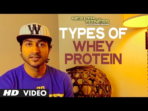 Different types of Whey Protein